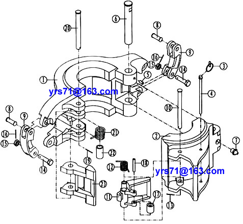 casing elevator SLX model configuration SLX casing elevator configuration