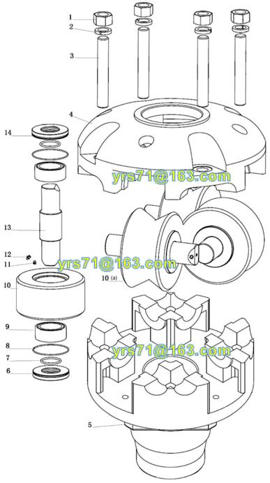 Roller Kelly Bushing Roller Kelly Bushing